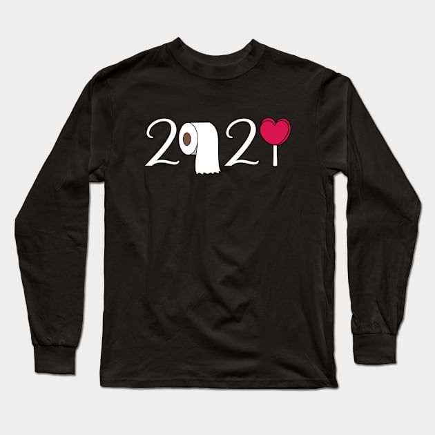 Valentine's Day 2021 - Funny Valentine's Day Gift Long Sleeve T-Shirt by Teesamd